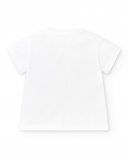T-shirt fille en maille blanc Collection Salty Air T-shirt fille en maille blanc Collection Salty Air