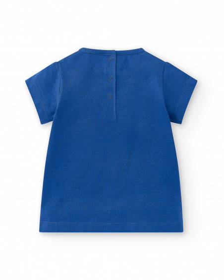 T-shirt fille bleu en maille Collection Salty Air T-shirt fille bleu en maille Collection Salty Air