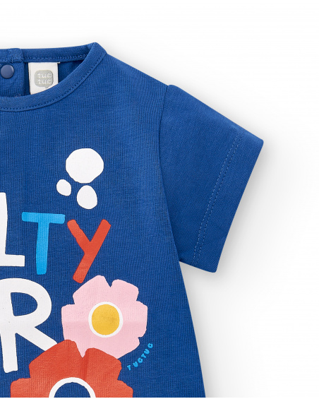 T-shirt fille bleu en maille Collection Salty Air T-shirt fille bleu en maille Collection Salty Air