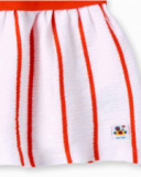 Robe fille en maille rouge Collection Salty Air