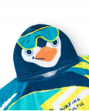 Serviette poncho garçon bleue Collection Laguna Beach