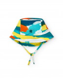 Chapeau plat blanc garçon Collection Laguna Beach