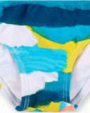 Maillot de bain slip garçon blanc Collection Laguna Beach