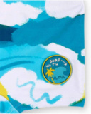 Maillot de bain boxer garçon bleu Collection Laguna Beach