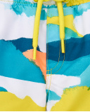 Maillot de bain bermuda garçon blanc Collection Laguna Beach