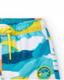 Maillot de bain bermuda garçon blanc Collection Laguna Beach