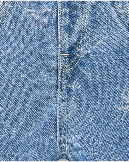 Short en jean bleu garçon Collection Laguna Beach