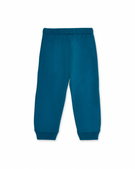 Pantalon peluche garçon bleu Collection Laguna Beach Pantalon peluche garçon bleu Collection Laguna Beach