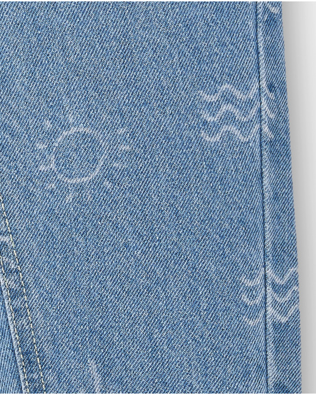 Pantalon en jean bleu garçon Collection Laguna Beach