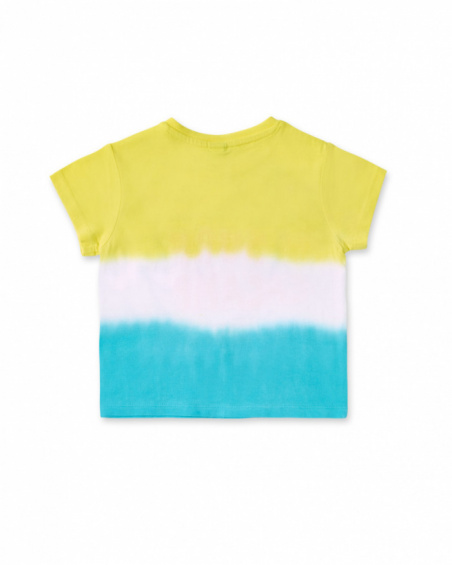 T-shirt garçon en maille tie-dye Collection Laguna Beach