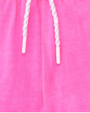 Short fille fuchsia en maille Collection Laguna Beach