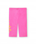 Legging pirate tricoté fuchsia fille Collection Laguna Beach