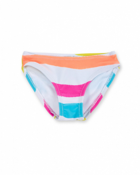 Slip blanc fille Collection Laguna Beach