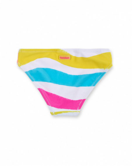 Slip blanc fille Collection Laguna Beach