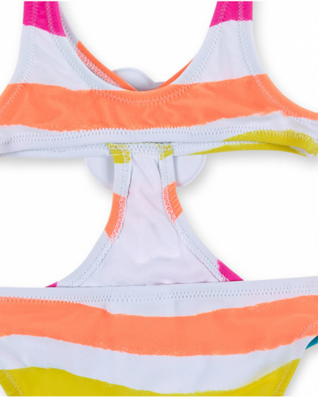 Trikini blanc fille Collection Laguna Beach