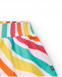 Jupe fille en popeline blanche Collection Laguna Beach