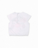 T-shirt fille pingouin blanc en maille Collection Laguna Beach T-shirt fille pingouin blanc en maille Collection Laguna Beach
