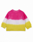 Doudoune peluche fuchsia fille Collection Laguna Beach