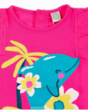 Ensemble maille fuchsia fille Collection Laguna Beach