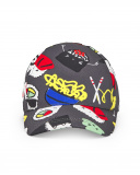 Casquette garçon grise en sergé Collection Hey Sushi