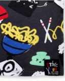 T-shirt garçon gris en maille Collection Hey Sushi