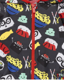 Coupe-vent gris garçon Collection Hey Sushi