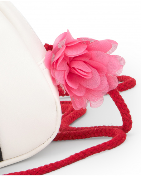 Sac blanc fille Collection Hey Sushi