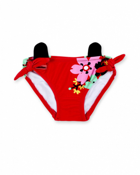 Culotte rouge fille Collection Hey Sushi