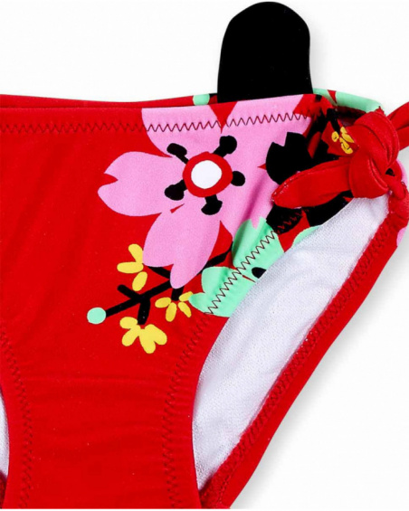 Culotte rouge fille Collection Hey Sushi