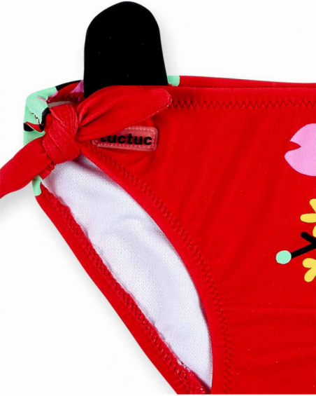 Culotte rouge fille Collection Hey Sushi