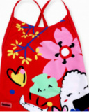 Maillot de bain rouge fille Collection Hey Sushi Maillot de bain rouge fille Collection Hey Sushi