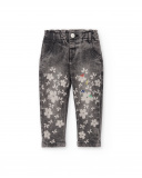 Pantalon en jean gris fille Collection Hey Sushi Pantalon en jean gris fille Collection Hey Sushi
