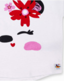 T-shirt fille panda en maille blanc Collection Hey Sushi T-shirt fille panda en maille blanc Collection Hey Sushi