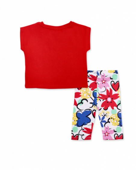 Ensemble tricot rouge fille Collection Hey Sushi Ensemble tricot rouge fille Collection Hey Sushi