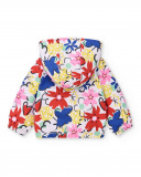 Coupe-vent blanc fille Collection Hey Sushi