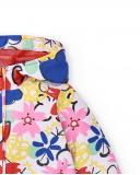 Coupe-vent blanc fille Collection Hey Sushi