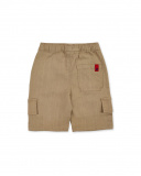 Bermuda plat garçon beige Collection Kayak Club