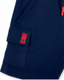 Bermuda en maille marine garçon Collection Kayak Club