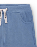 Bermuda garçon bleu en maille avec poches Collection Basics Boy Bermuda garçon bleu en maille avec poches Collection Basics Boy