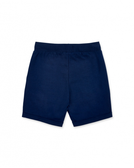 Bermuda en maille marine garçon Collection Basics Boy