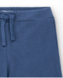 Bermuda tricot garçon bleu Collection Basics Boy