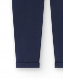 Pantalon garçon en maille marine Collection Game Mode