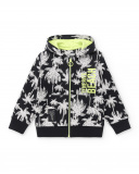 Sweat garçon en maille noir Collection Tenerife Surf Sweat garçon en maille noir Collection Tenerife Surf