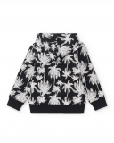 Sweat garçon en maille noir Collection Tenerife Surf Sweat garçon en maille noir Collection Tenerife Surf