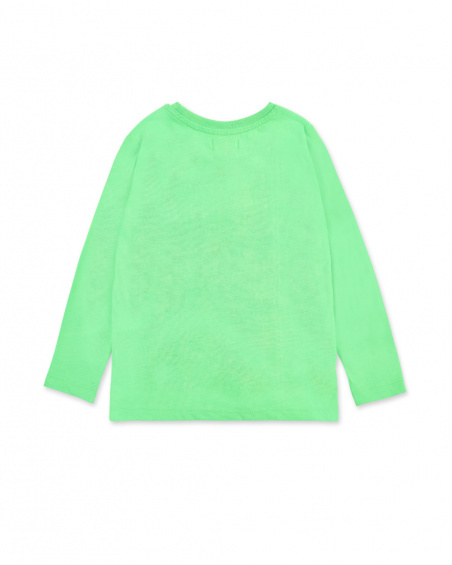 T-shirt tricoté vert H garçon Collection Supernatural
