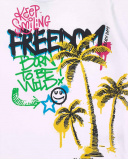 T-shirt garçon en maille blanc Collection Urban Attitude