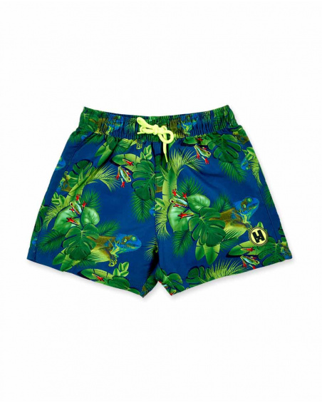 Maillot de bain bermuda garçon marine Collection Supernatural