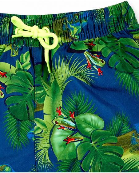 Maillot de bain bermuda garçon marine Collection Supernatural