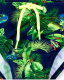 Maillot de bain slip garçon bleu marine Collection Supernatural