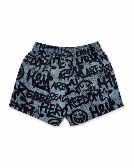Bermuda garçon gris Collection Urban Attitude
